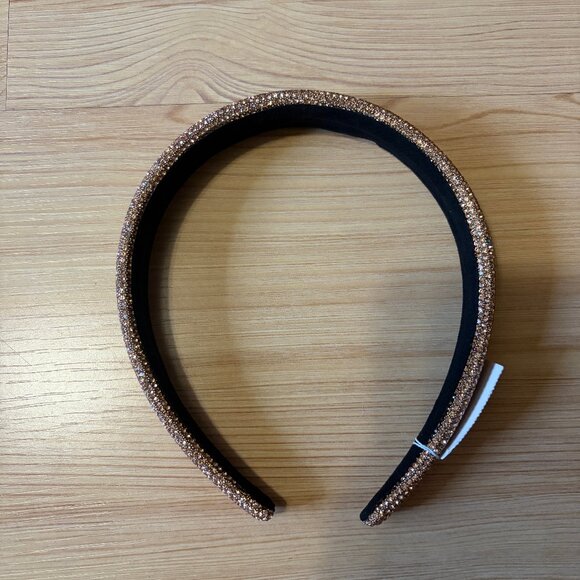 New. Loft Pink Sparkle Embellished Headband - Picture 2 of 6